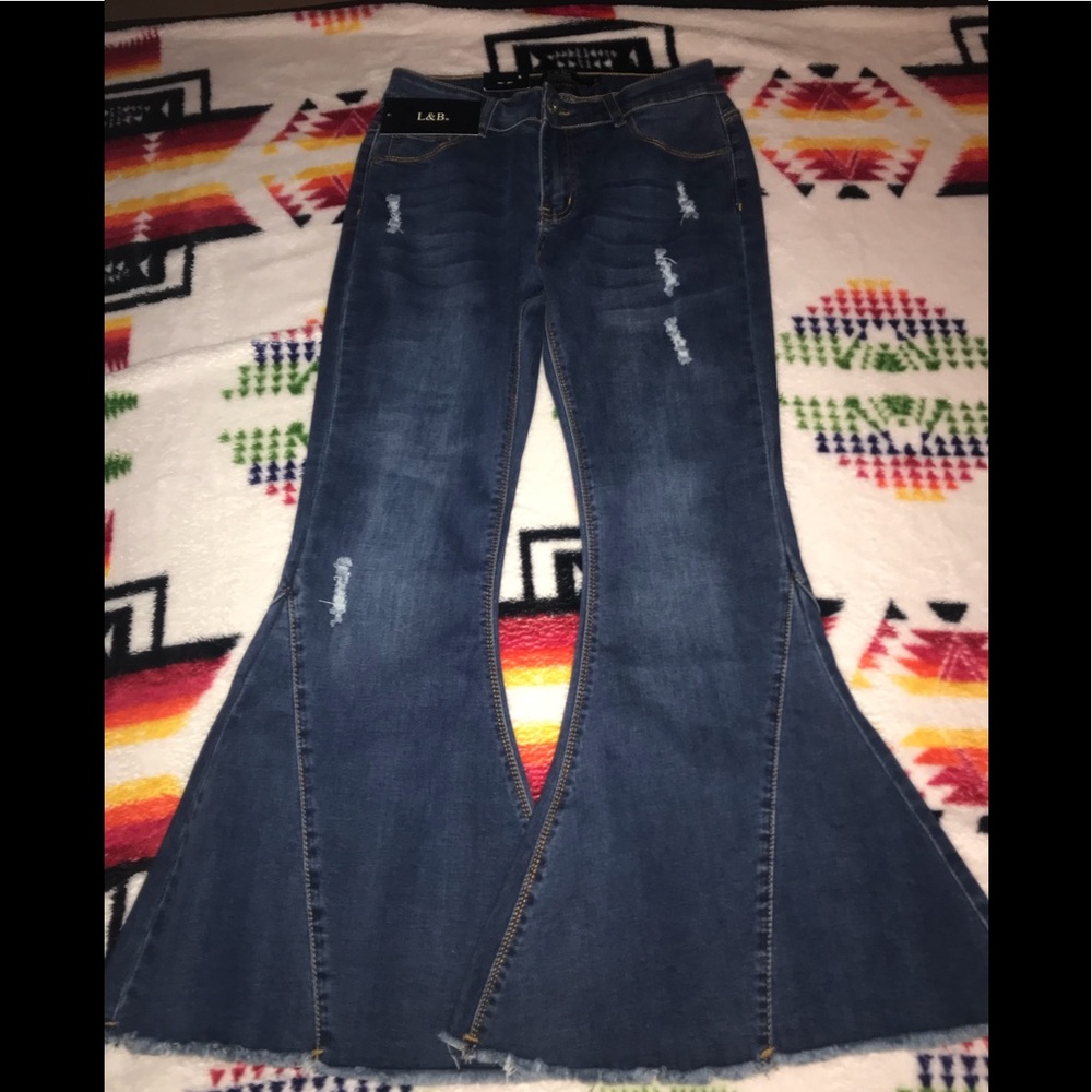 L&B Jean Bell Bottoms